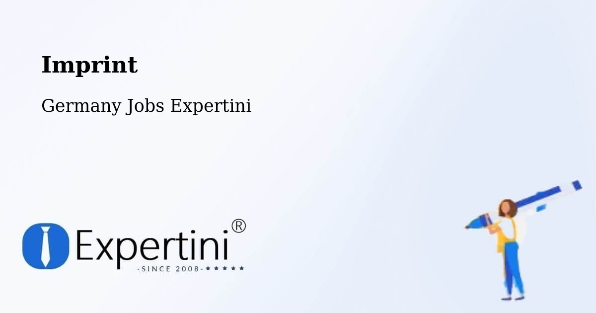 Imprint – Paderborn - Germany Jobs Expertini