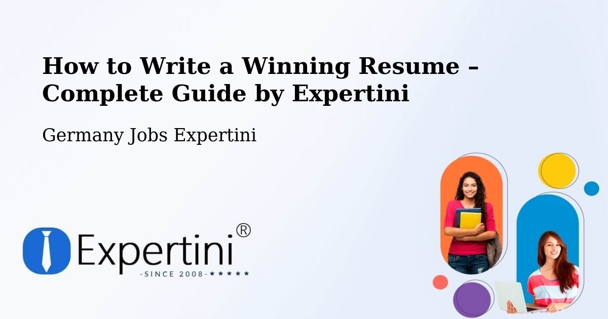 Resume Writing Guide for Job Seekers – Paderborn - Paderborn, Germany Jobs Expertini