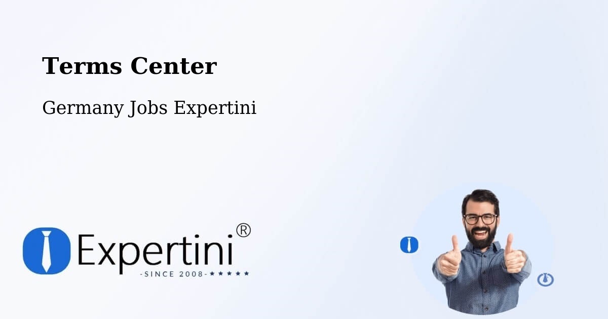 Terms of Service – Paderborn - Germany Jobs Expertini